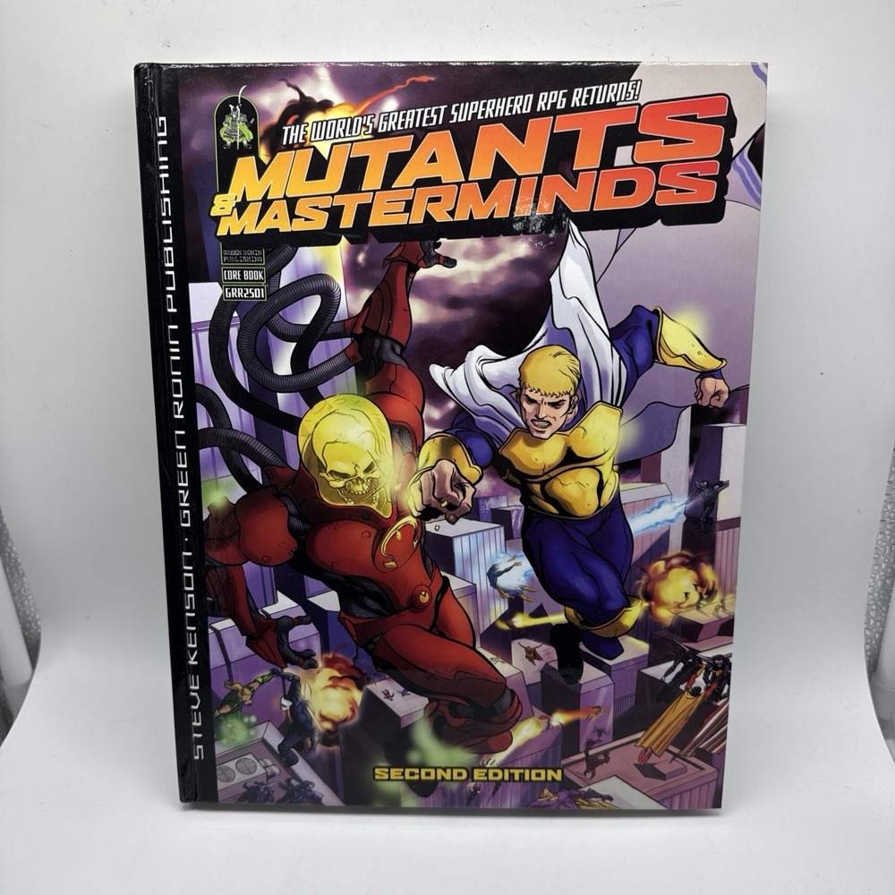 Mutants & Masterminds Core Book Second Edition - 2009 Hardcover (GRR2501)